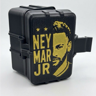 Case Rigida Porta Cartas Baralho Pokémon Uno Neymar