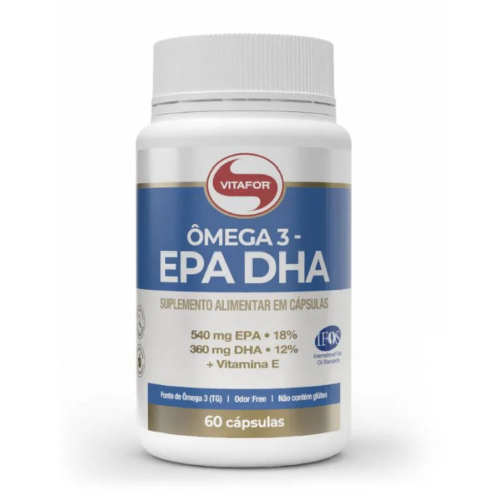 Omega 3 epa dha Vitafor + vitamina E 60cps