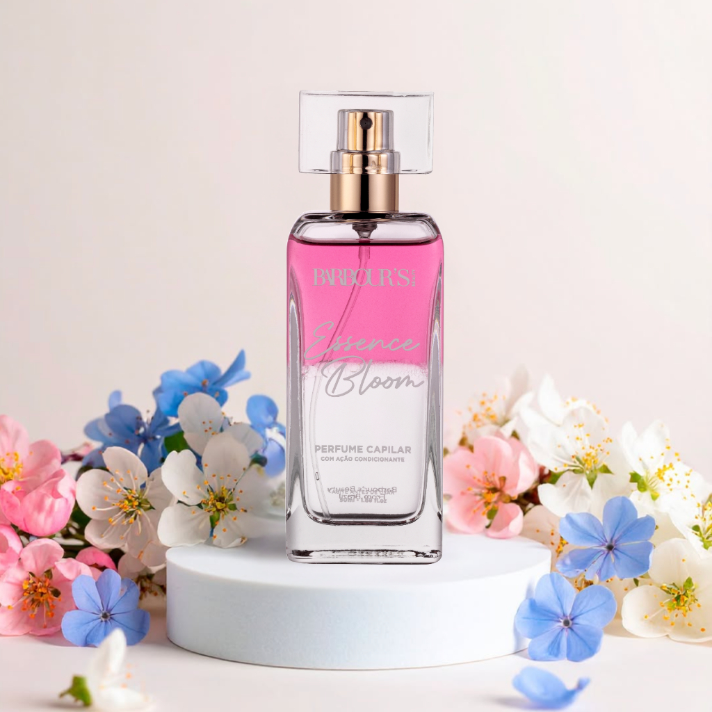 Perfume Capilar Essence Bloom Barbour's Beauty 50ml Floral Frutado Finalizador Termoativo Leave-in · foto 2