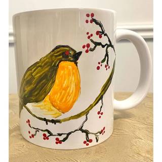 CANECA PINTADA À MÃO - ARTE EXCLUSIVA - FEITA COM AMOR 1