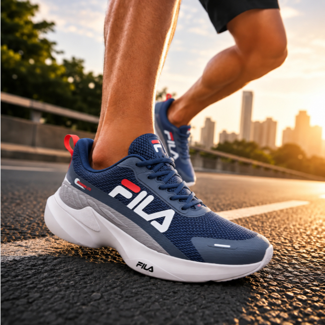 Tênis Fila Progress Lite Masculino Corrida Esportivo Oferta