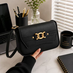 Bolsa Feminina Clutch Pequena De Ombro Alça Ajustável Estilo e Elegância