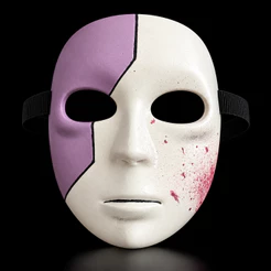 Sally Face – Máscara de Sal Fisher | Cosplay e Decoração
