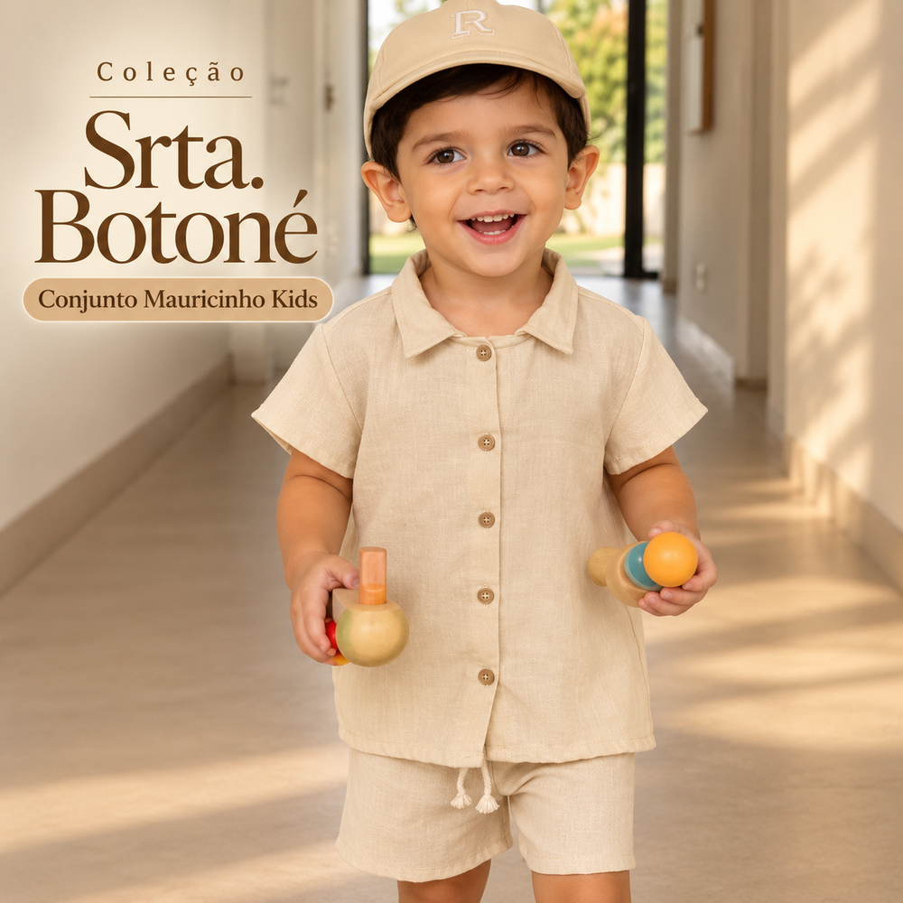 Conjunto bebe Infantil Shortinho e Camisa - Moda kids - roupa de meninos