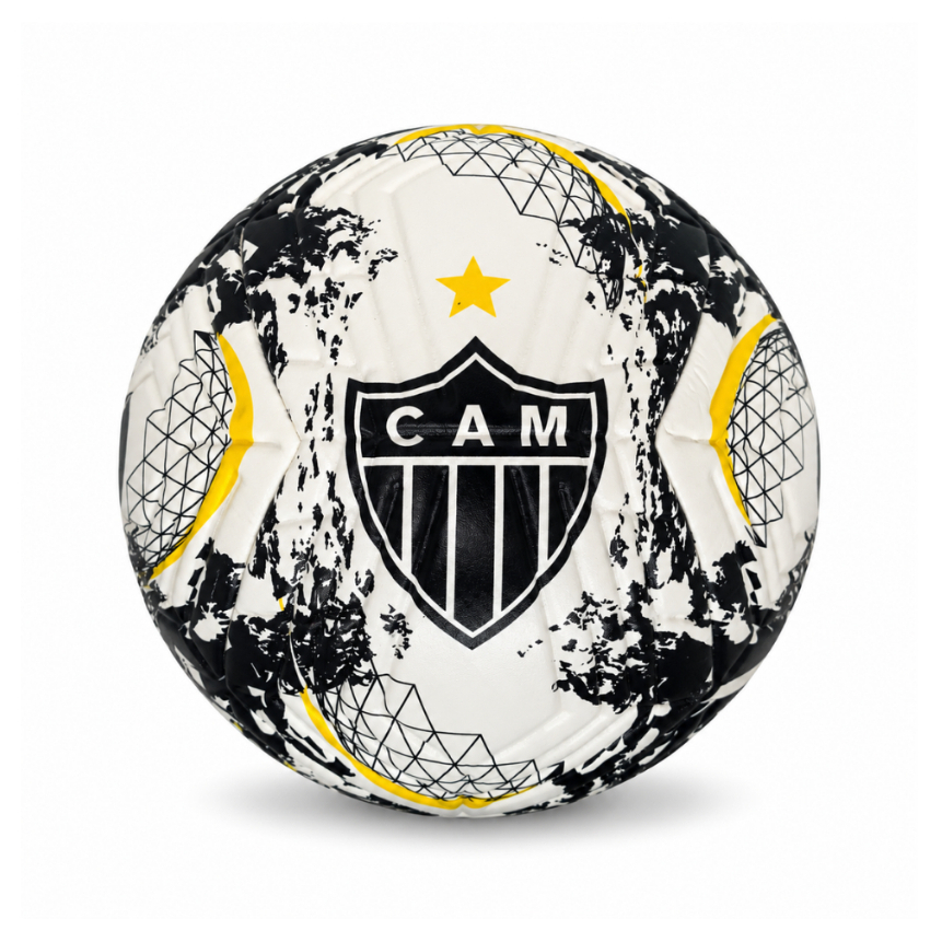 Mini Bola De Futebol Dualt De Campo Atlético Mineiro - Licenciada