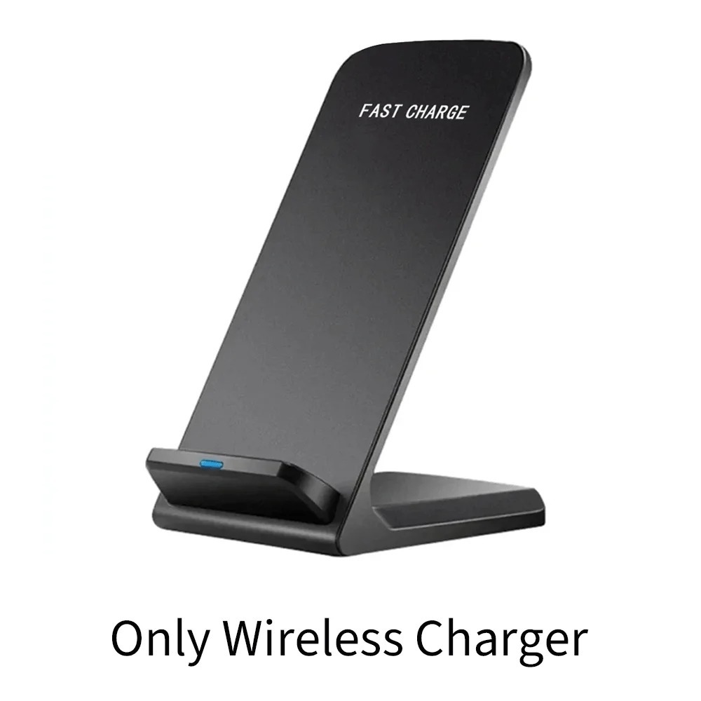 Carregador Sem Fio Rápido 40W Suporte Indução Compatível iPhone Samsung Xiaomi Luz LED USB-C