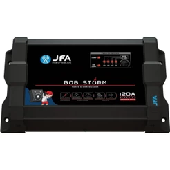 Fonte Automotiva Bob Storm 120A Bivolt Carregador Bateria 12V 15V Som Automotivo Alta Potência