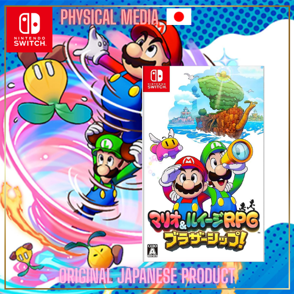 ⛵ Mario & Luigi: Brothership (Nintendo Switch) - Edição Japonesa 🇯🇵🍄