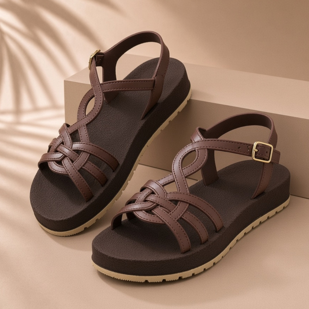 Chinelo Sandália Infinity Feminino Casual Juvenil Simples e Elegante Confortável Ajustável