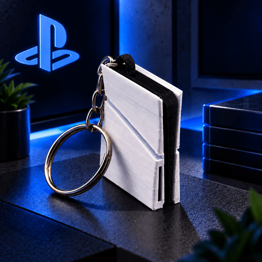 Chaveiro PlayStation 5 PS5 Console Gamer Videogame
