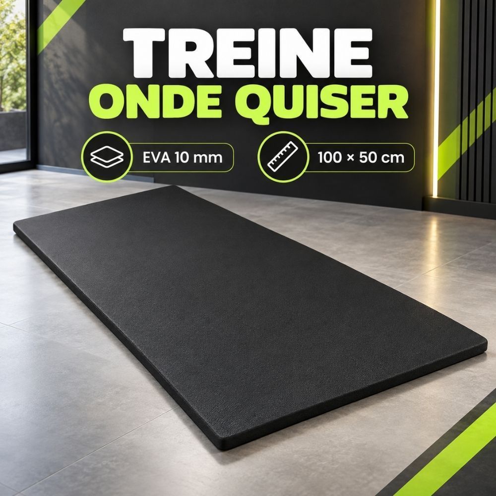 Colchonete Academia EVA 100x50cm 10mm Tapete Yoga Pilates Fitness