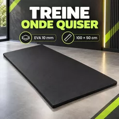 Colchonete Academia EVA 100x50cm 10mm Tapete Yoga Pilates Fitness