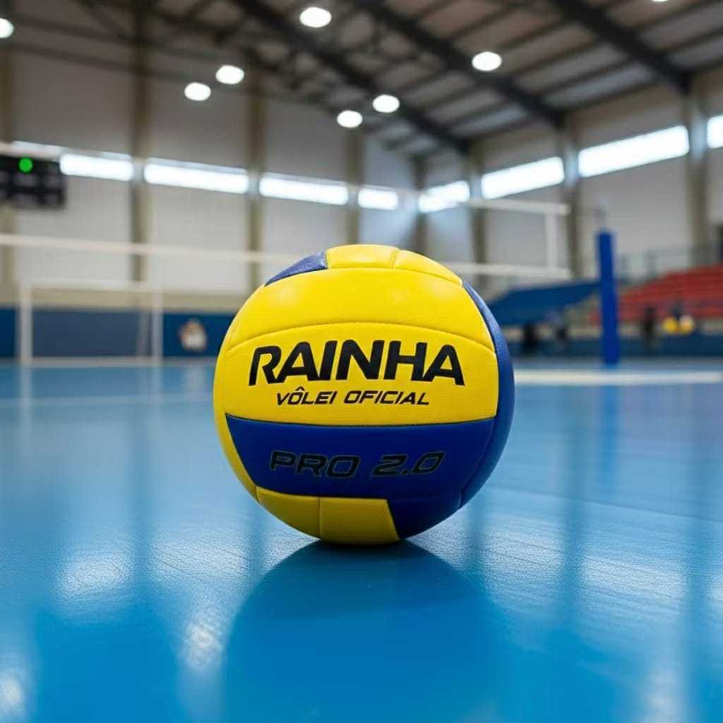 Bola Volei Oficial Lazer Esporte Rainha VL 2.0 Profissional Quadra Praia