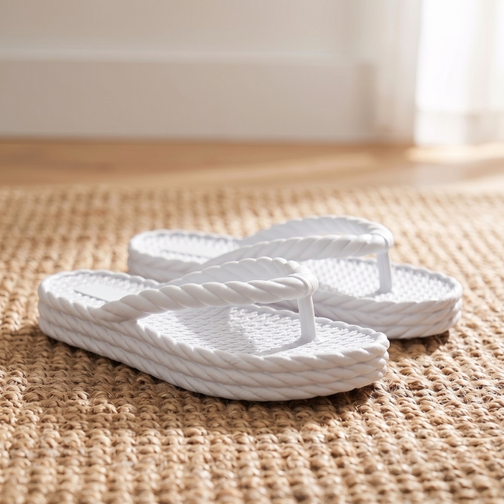 Chinelo Feminino Trançado Plataforma Nuvem de Dedo Sandália Ortopédica 3 Tranças Leve Macia Confortável Casual Original