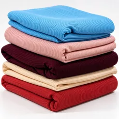 Retalho de Malha Canelada de Viscose no KG (Rendimento de 1,5 a 2,9 m).