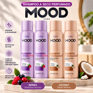Shampoo a Seco Perfumado Berries ou Coco Mood c/ 150ml MY HEALTH