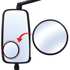 Espelho Biônico Retrovisor Auxiliar Vidro Convexo 90mm