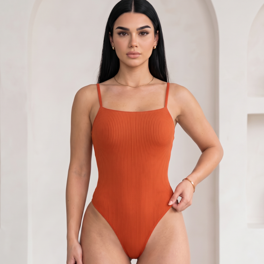 Kit 2 Body Feminino Alcinha Forro Anarruga Alça Fina Tendência Moda Blogueira Básica Feminina