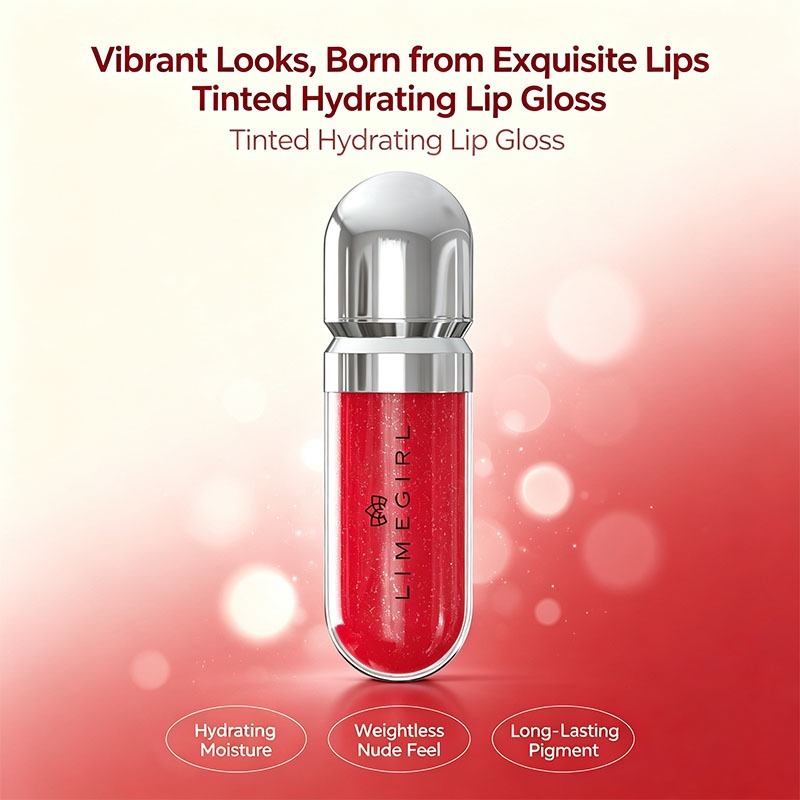 Kit Gloss Labial 3D Beauty 3 ou 6 Peças – Brilho Intenso Hidratante Lábios Volumosos L-0202
