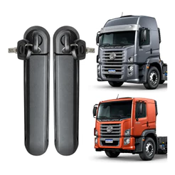 Maçaneta Porta Externa Vw Constellation Com Chaves 2R2837205A 2R2837206A