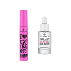 KIT Óleo Secante Dry Drops + Máscara de Cílios I Love Extreme essence