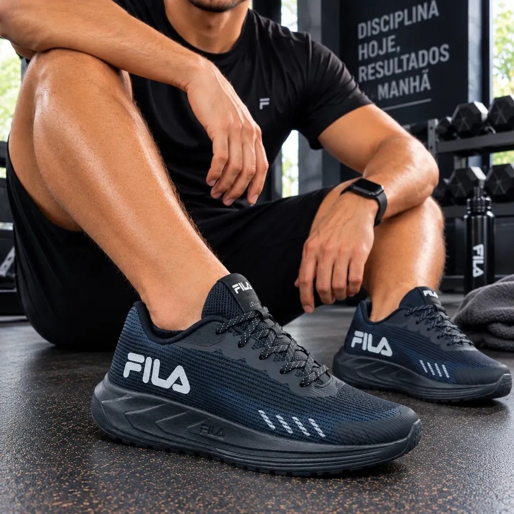Tênis Masculino Esportivo Casual Fila Sprint Original Tenis Academia Treino Caminhada Confortável