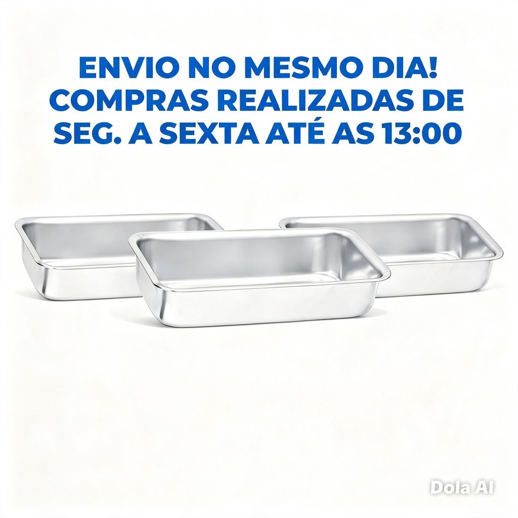 KIT com 2 Assadeiras de PÃO, FORMA GRANDE N°3, pão Caseiro, Bolo Inglês, gelo, Retangulares 28x11x5cm