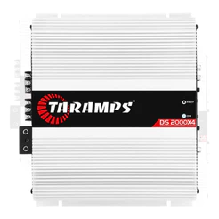 Módulo Amplificador Taramps DS 2000x4 2 Ohms 2000W RMS 4 Canais Full Range Som Automotivo