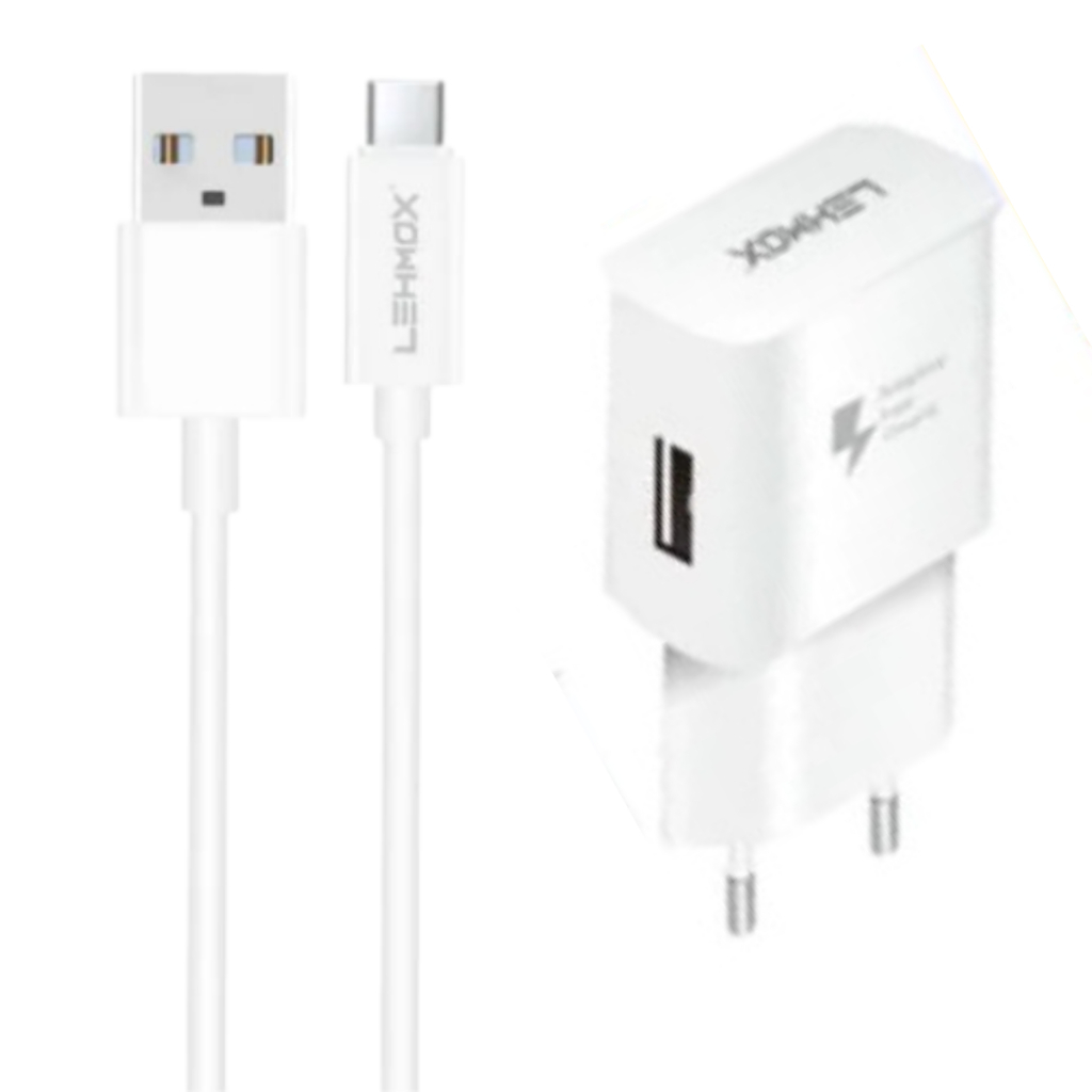 Kit Carregador para Realme C61 C63 C65 C67 C75 - Cabo USB C + Fonte