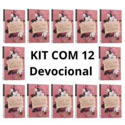 KIT COM 12 Devocional | 3 Minutos de Sabedoria Para Mulheres | Papel | PENKAL