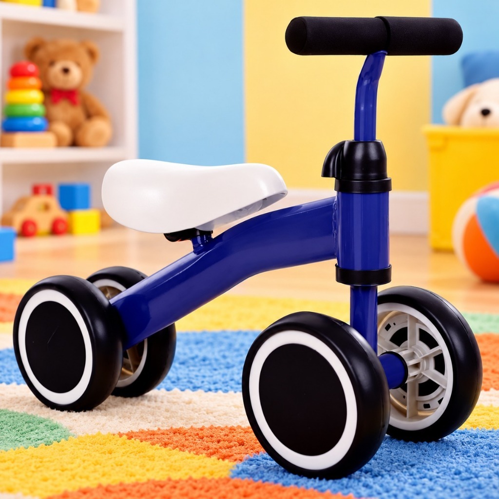 Triciclo Balance Bike Brinquedo Bebes Bicicleta 3 Rodas Motoquinha de Equilibrio Infantil Criança · foto 2