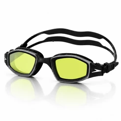Óculos de natação Invictus Speedo - PRETO AMARELO