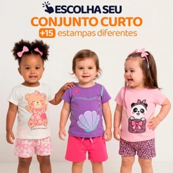 Escolha Seu Conjunto de Bebê Menina Infantil Feminino Verão Manga Curta Roupa de Bebê em Algodão Tamanho 1 Ao 8 L02