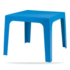 Mesa Plastica Infantil Quadrada Lisa Kids Multiuso Mor