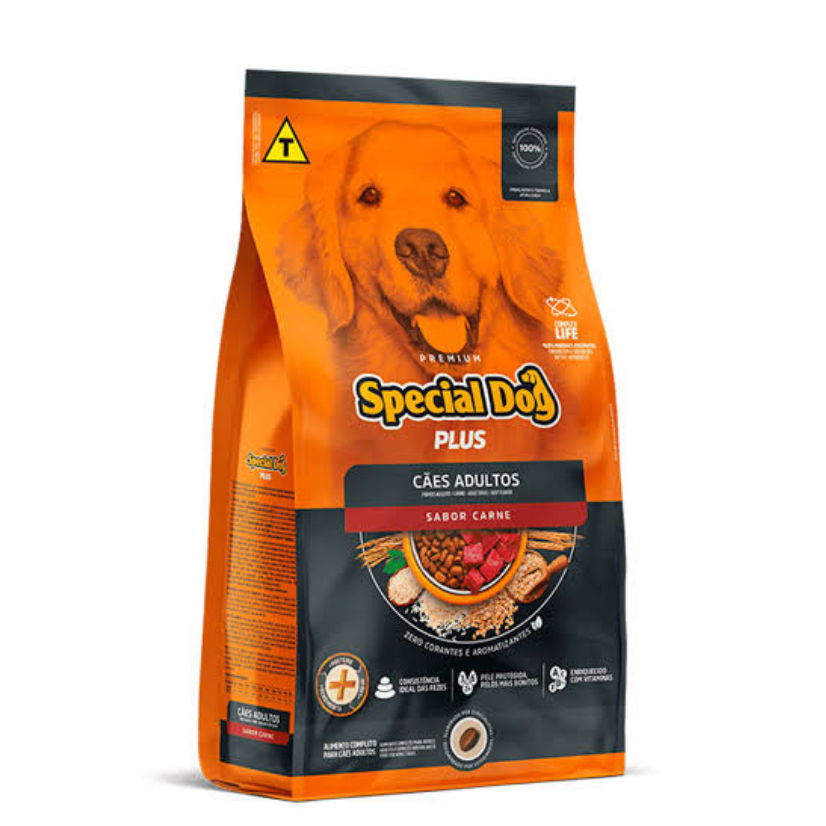 Ração Special Dog Cães Adultos Carne 20kg