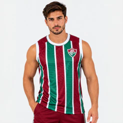 Regata Fluminense Agora Masculina - Vermelho e Verde