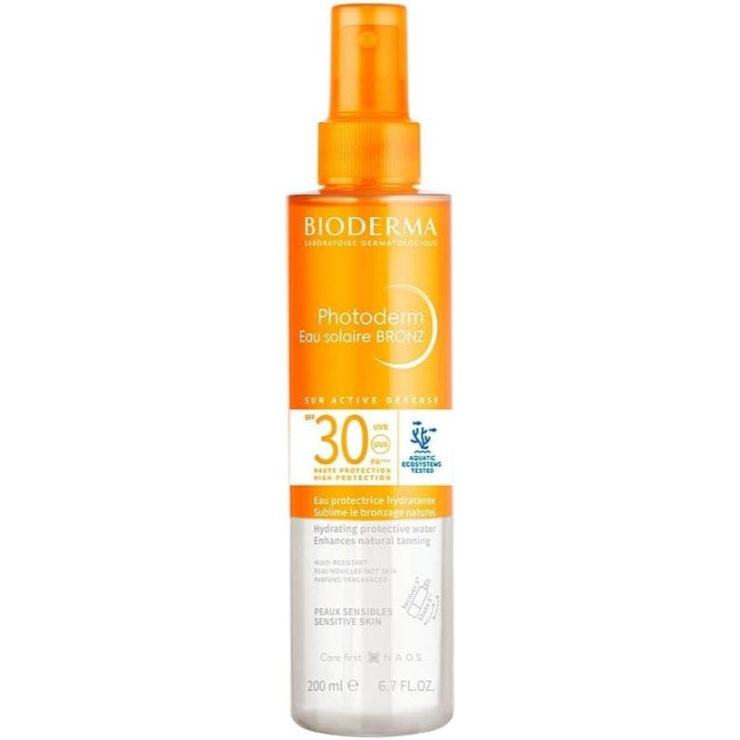 Protetor Solar BIODERMA Óleo Bronzeador Bifásico Photoderm Eau Solaire Anti-Ox FPS30 200ml
