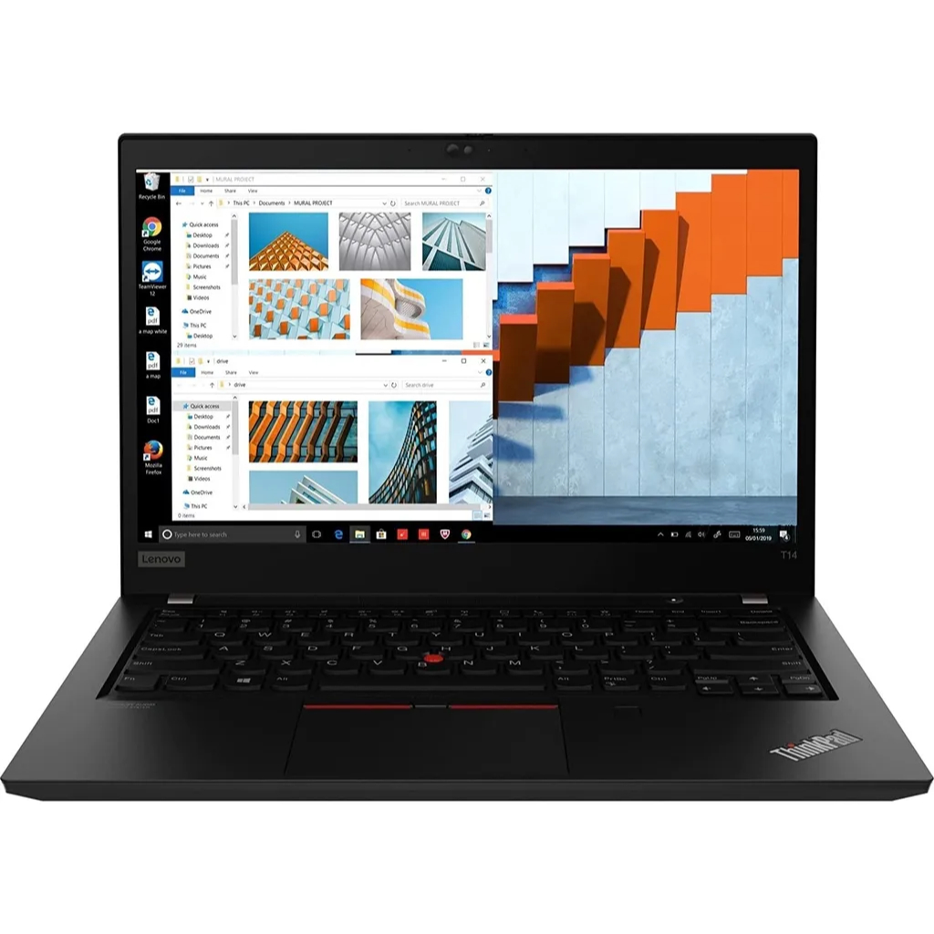 Notebook Lenovo Thinkpad T14 I5 11ger 16gb 256gb Ssd Win 11 Preto