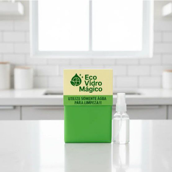 LIMPA VIDROS PANO ECO VIDRO MAGICO ECOLOGICO RESISTENTE SO COM AGUA em Oferta na Shopee