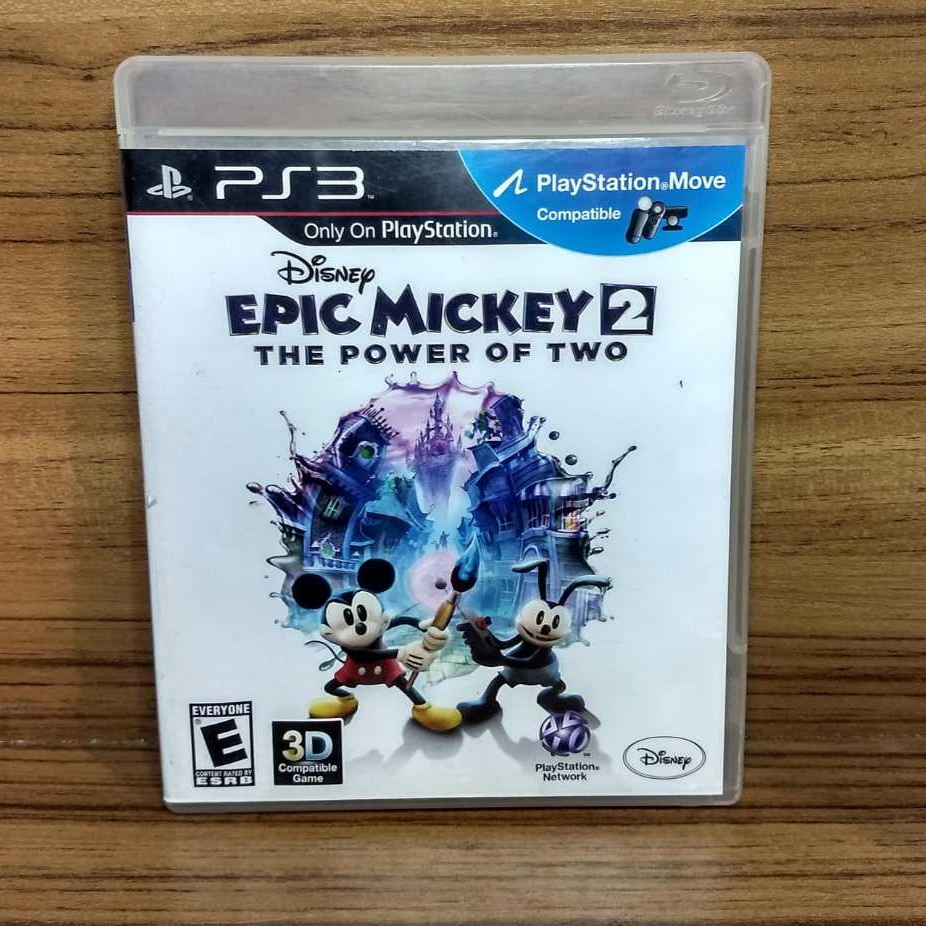 Epic Mickey 2: The Power of Two - Mídia Física - PS3 SM