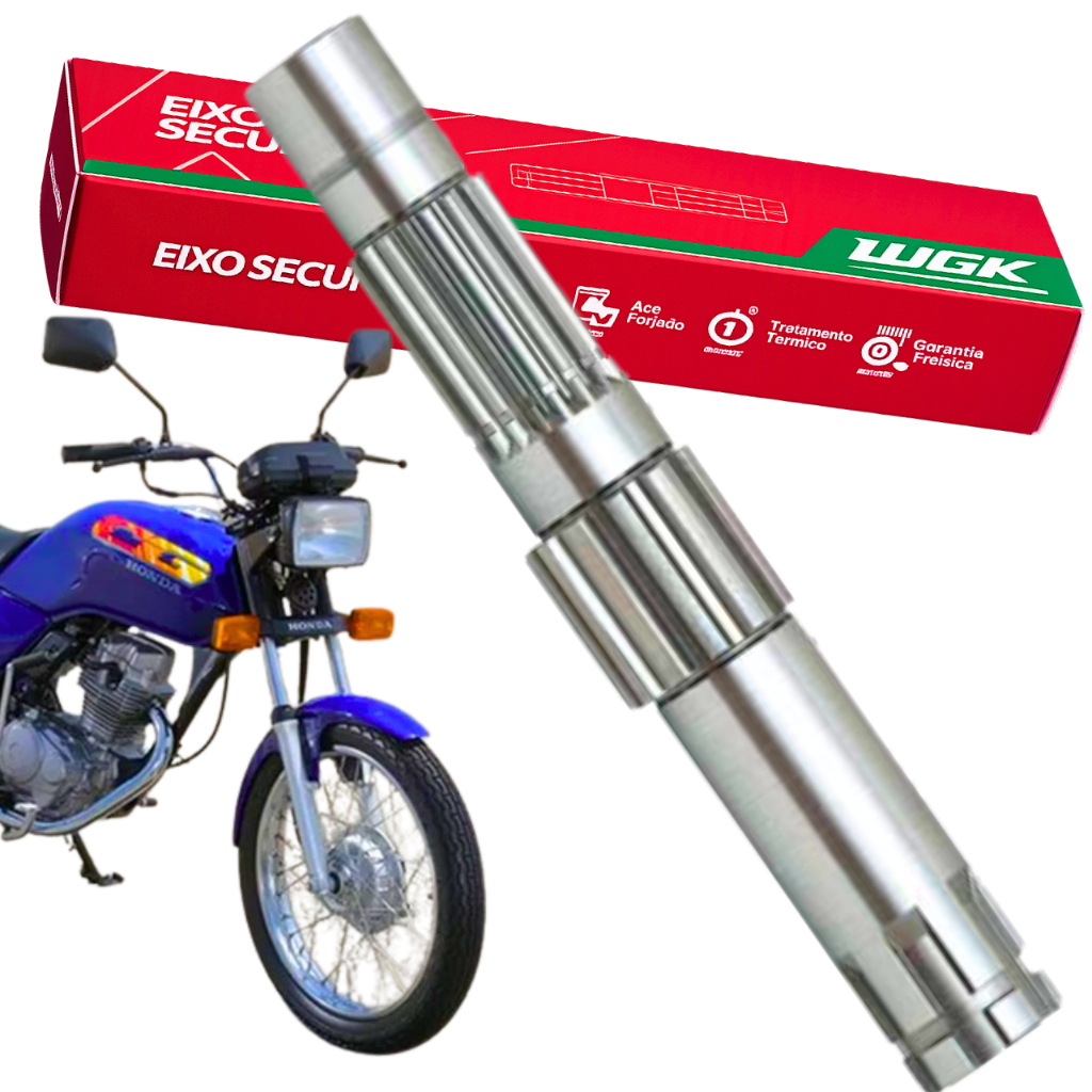 Eixo Pinhão Secundário Cg Titan 125 1992 Á 2008 - WGK