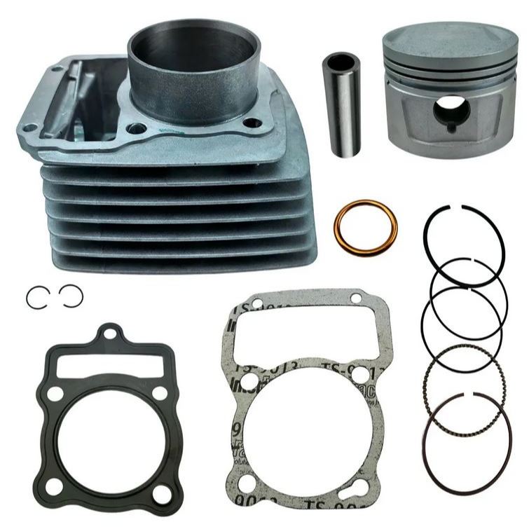 Cilindro Motor Speed 150 Kansas 150 Flash 150 Dafra Garini Gr 150 St Com Pistão Anéis e Junta