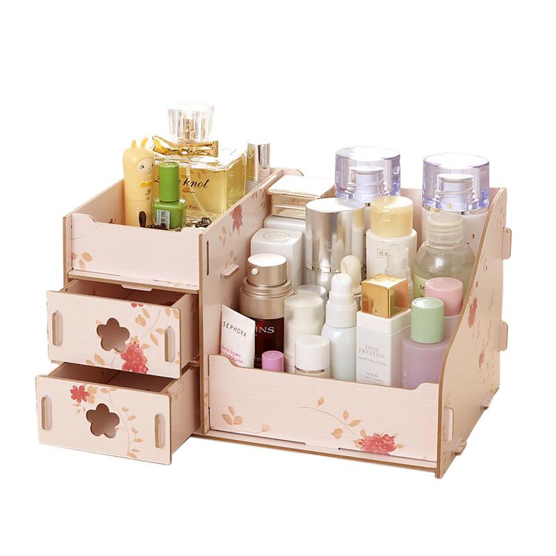 maquiagem Kit Organizador maquiagens Kit MDF para montar