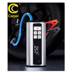 4 Em 1 Auxiliador de Partida Compressor Ar Digital Portátil Multifuncional 12000mAh 12V Moto Carro 3.0 Carreto Bola