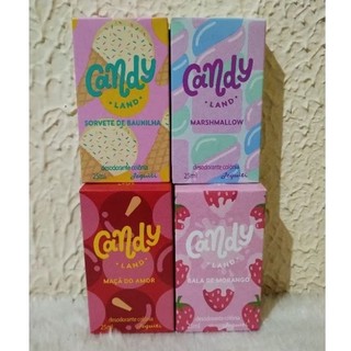 Colônia 25ml Candy Land Fragrâncias Jequiti
