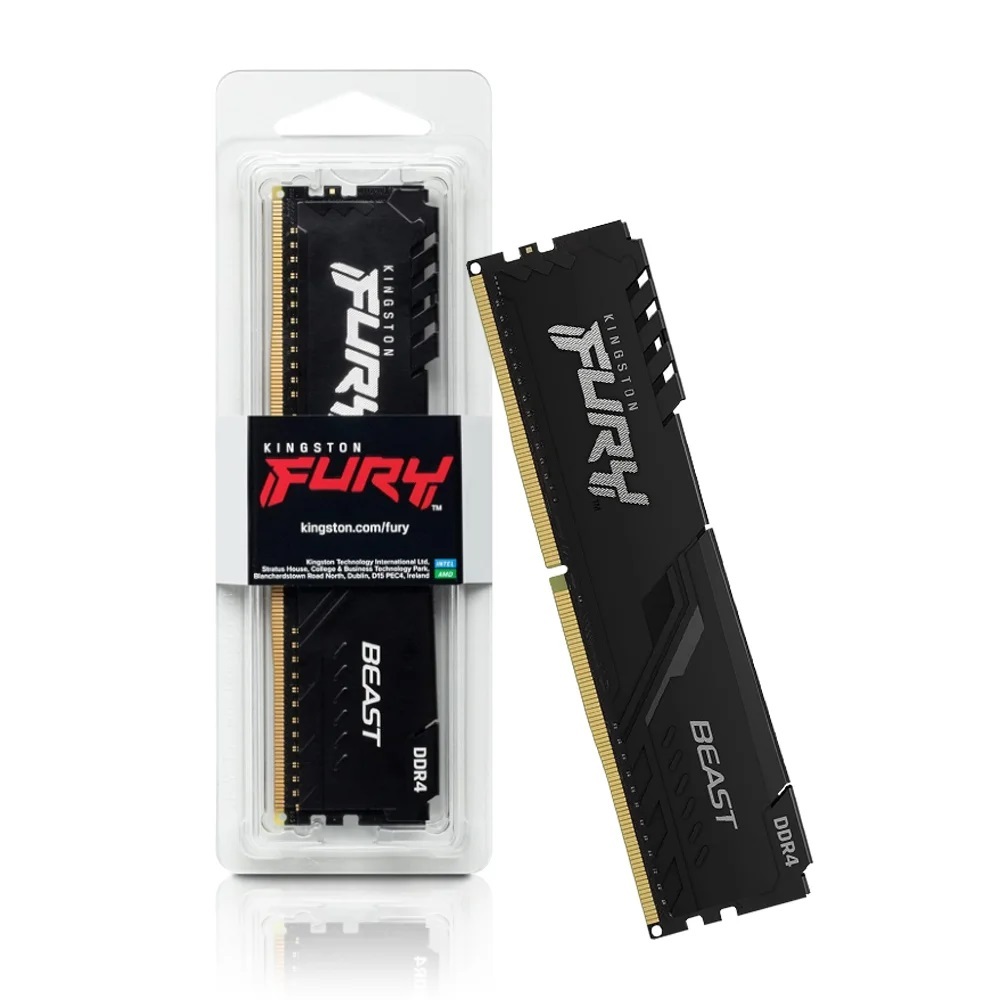 Memória RAM DDR4 8GB 3200Mhz Kingston Fury KF432C16BB/8