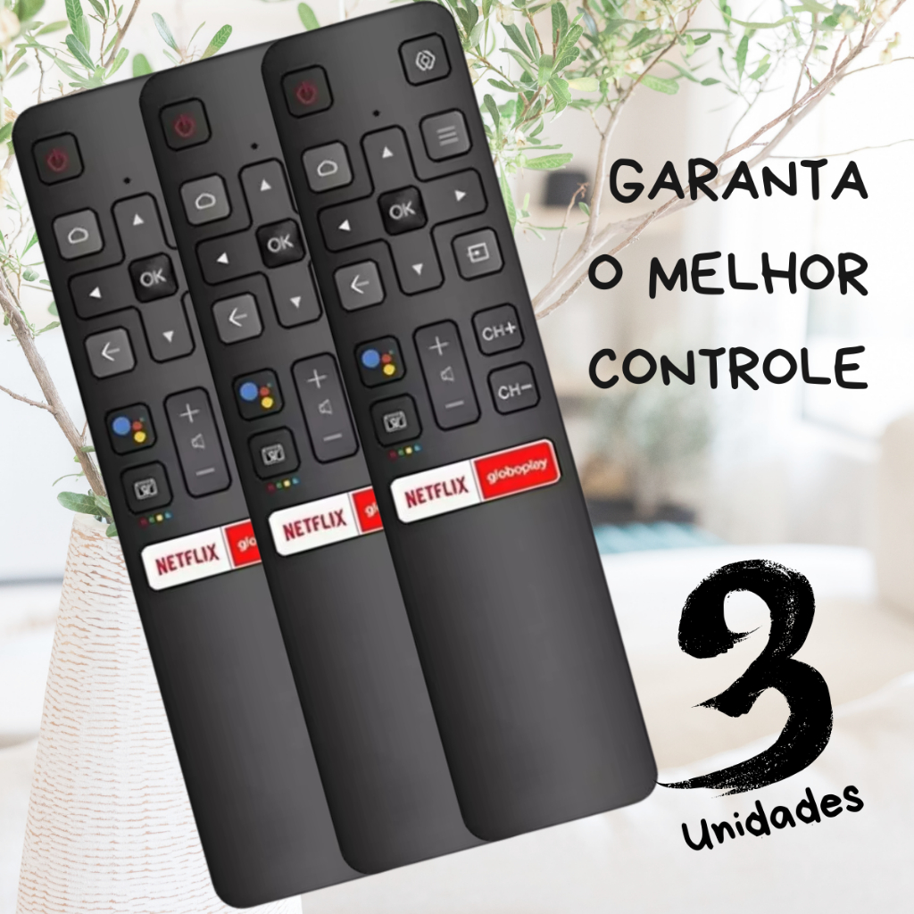 Controle Remoto Compatível Para Tv Smart TCL em Oferta na Shopee