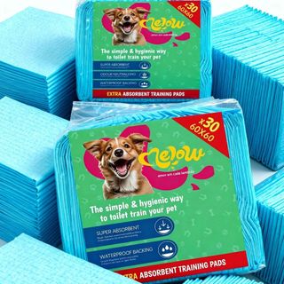 Tapete Higiênico 60X60cm Para Cães/Gatos Super Com 30 uni Por Pacote