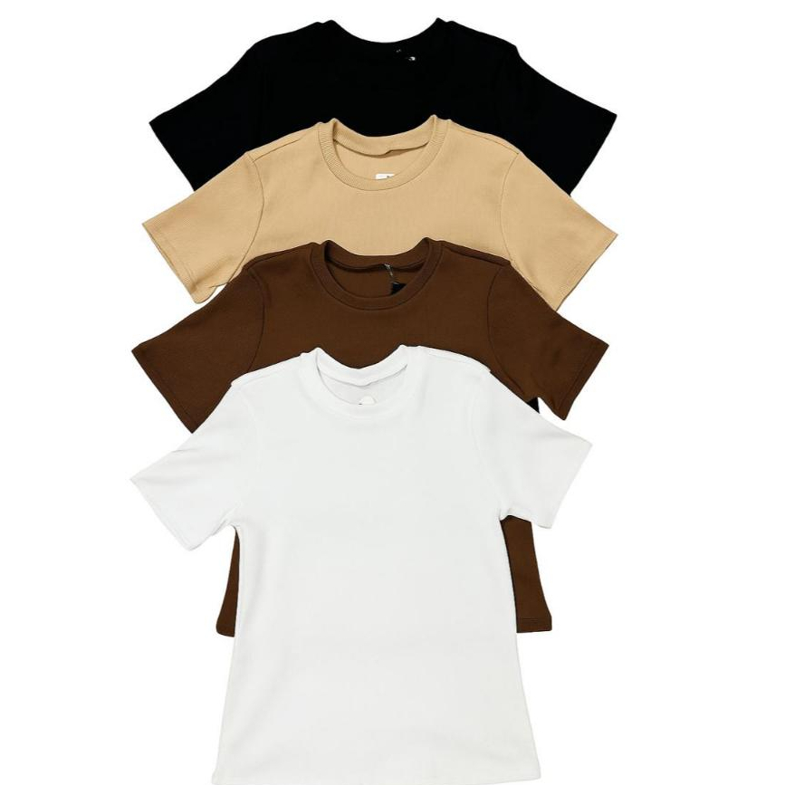 Camiseta Canelada Feminina – Básica, Confortável e Super Versátil