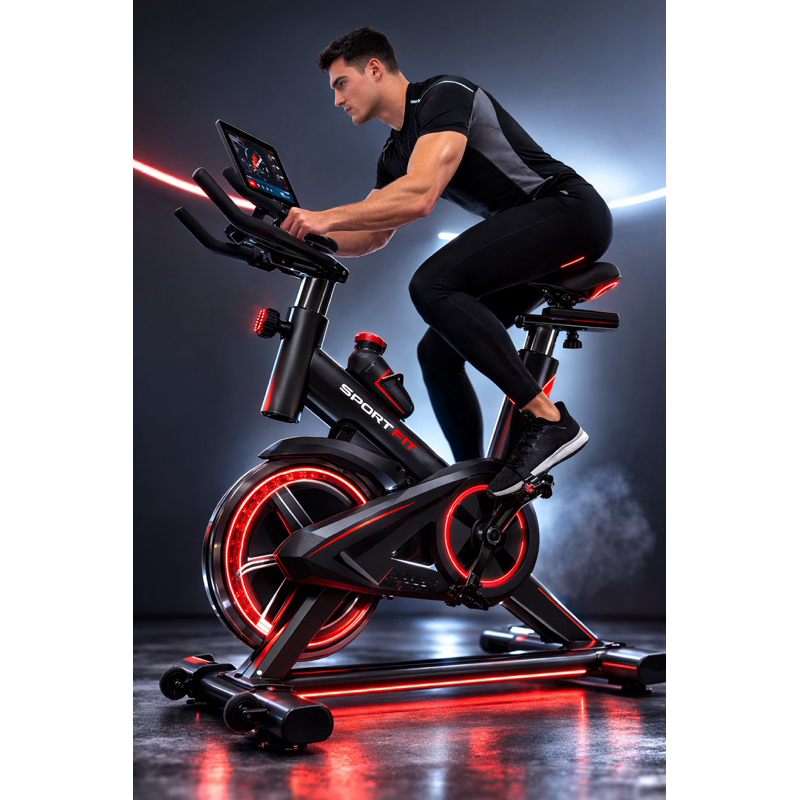 Bicicleta Sportfit Ergométrica Para Spinning Suporta 150kg